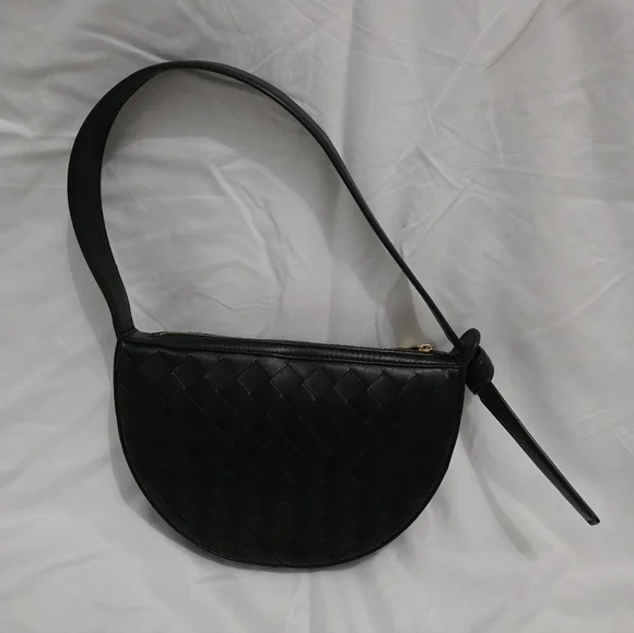 Bottega Veneta Mini Sunrise Shoulder Bag Intrecciato Leather - Picture 3 of 7